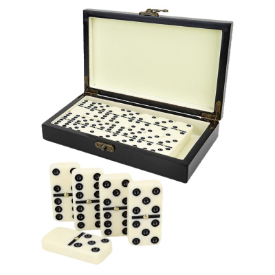 Домино в деревянной коробке Старина Miland ИГН-0305 1